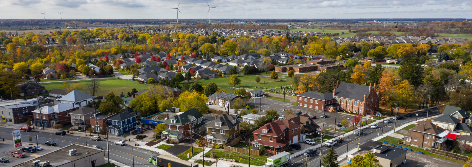 Aerial view of Smithville